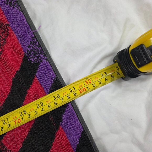 Royal Terry International Cotton Multi Color Bath Towel Abstract Patchwork - Picture 10 of 10